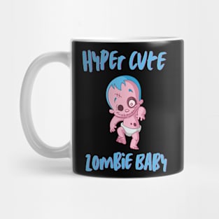 Hyper Zombie Baby Blue Mug